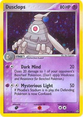 Power Keepers Dusclops [Cosmos-Holo] Pokémon card